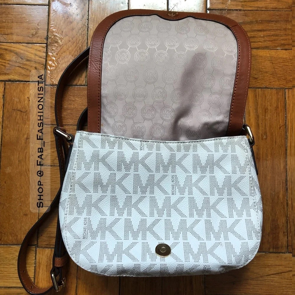 Michael Kors Leather Crossbody Bag - Picture 5 of 17